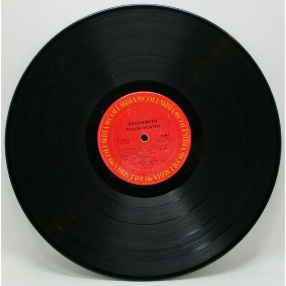 AEROSMITH "Toys In The Attic" Vinyl LP - 1975 Columbia (P3) - Picture 3 of 7